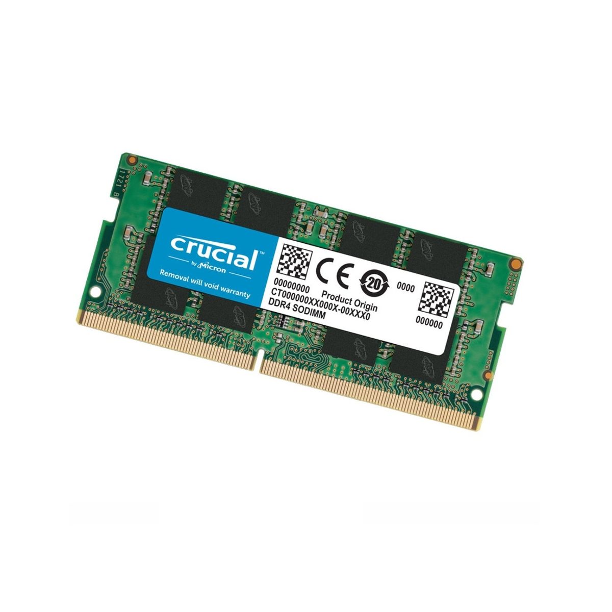 CRUCIAL - Memoria RAM Crucial 8GB DDR4-3200 SODIMM CRUCIAL