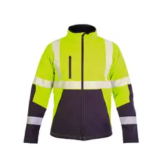 HARDWORK - Chaqueta Softshell Hw Oklan Amarillo Fluor