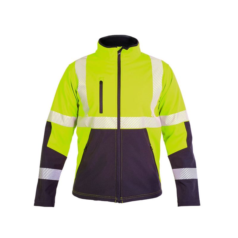 HARDWORK - Chaqueta Softshell Hw Oklan Amarillo Fluor