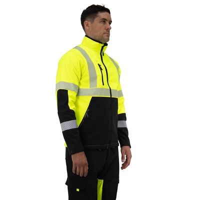Imagen 2 del producto Chaqueta Softshell HW Oklan Amarillo Fluor
