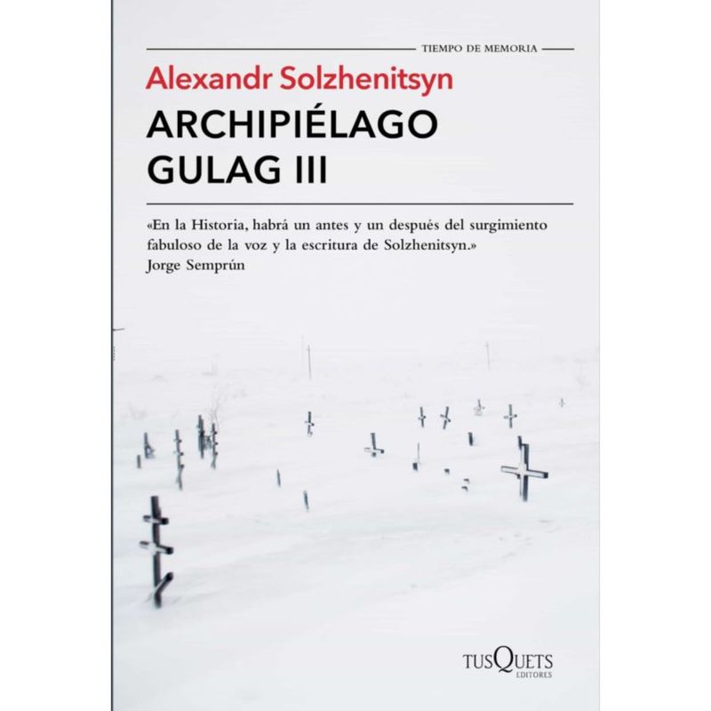 EDITORIAL TUSQUETS - Archipiélago Gulag III