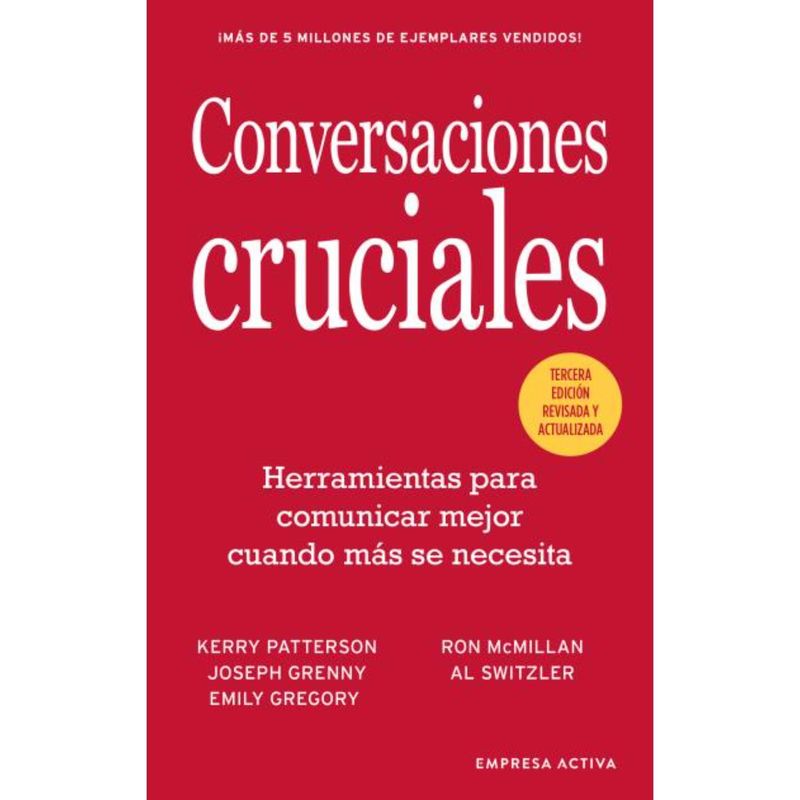 EDICIONES URANO - Conversaciones Cruciales -Tercera Edición Revisada