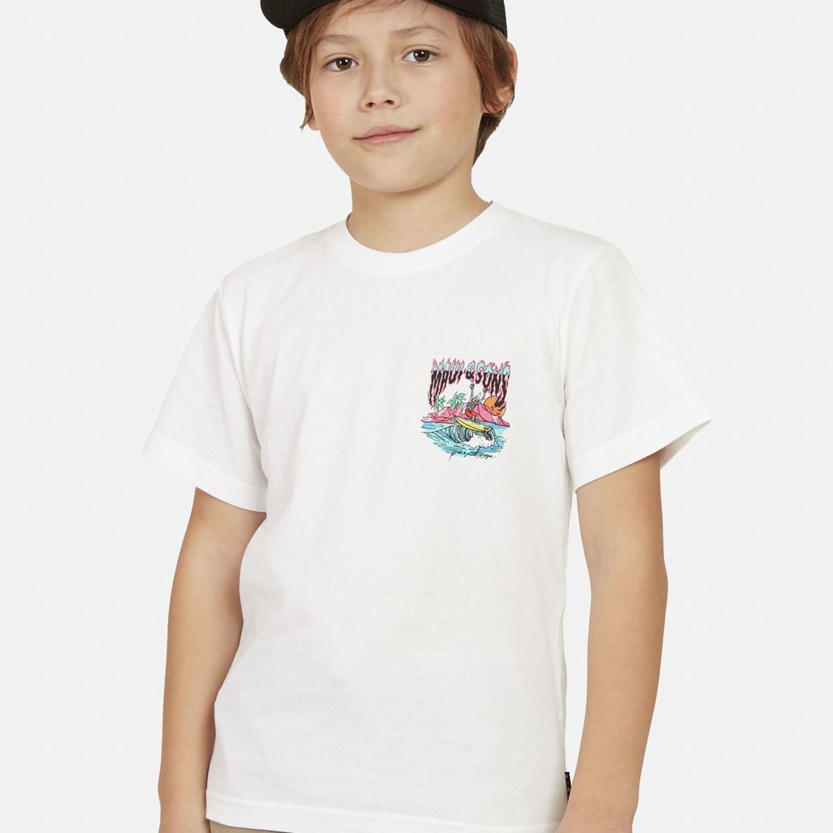 MAUI AND SONS - Pack Polera Jockey 5AV1579 Niño Blanco Maui and Sons