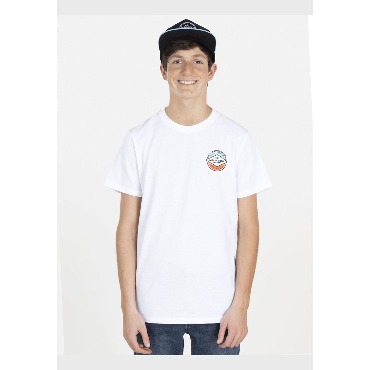 MAUI AND SONS - Pack Polera Jockey 5AV1577 Hombre Blanco Maui and Sons