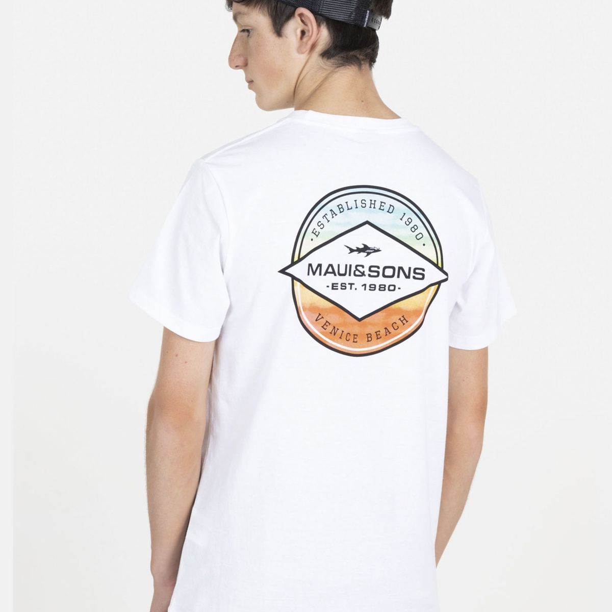 MAUI AND SONS - Pack Polera Jockey 5AV1577 Hombre Blanco Maui and Sons