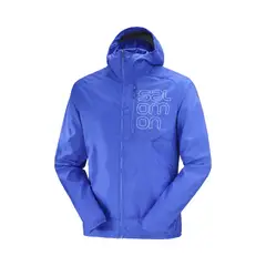 SALOMON - Chaqueta Hombre Bonatti Cross Wind Azul