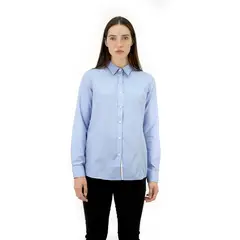 QUEBEC - Camisa Vancouver Celeste Mujer