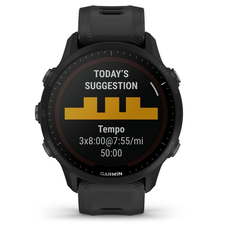 GARMIN - Smartwatch Forerunner 955 Solar Black GARMIN
