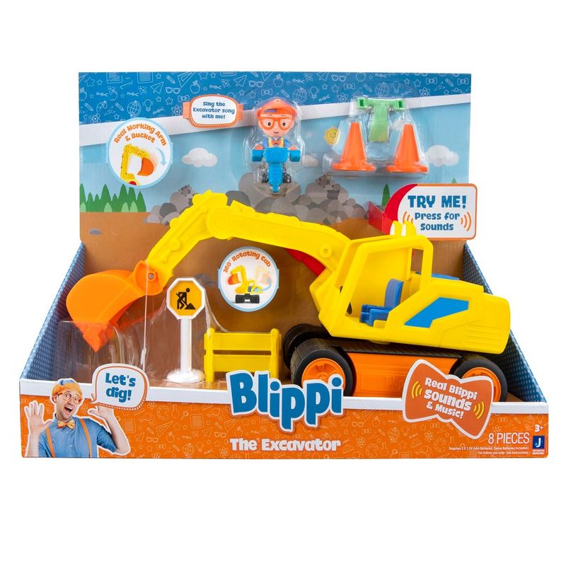 GENERICO - Blippi mini vehículo excavadora