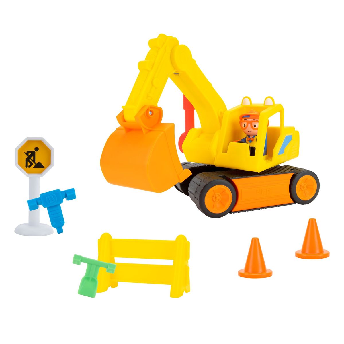 GENERICO - Blippi mini vehículo excavadora