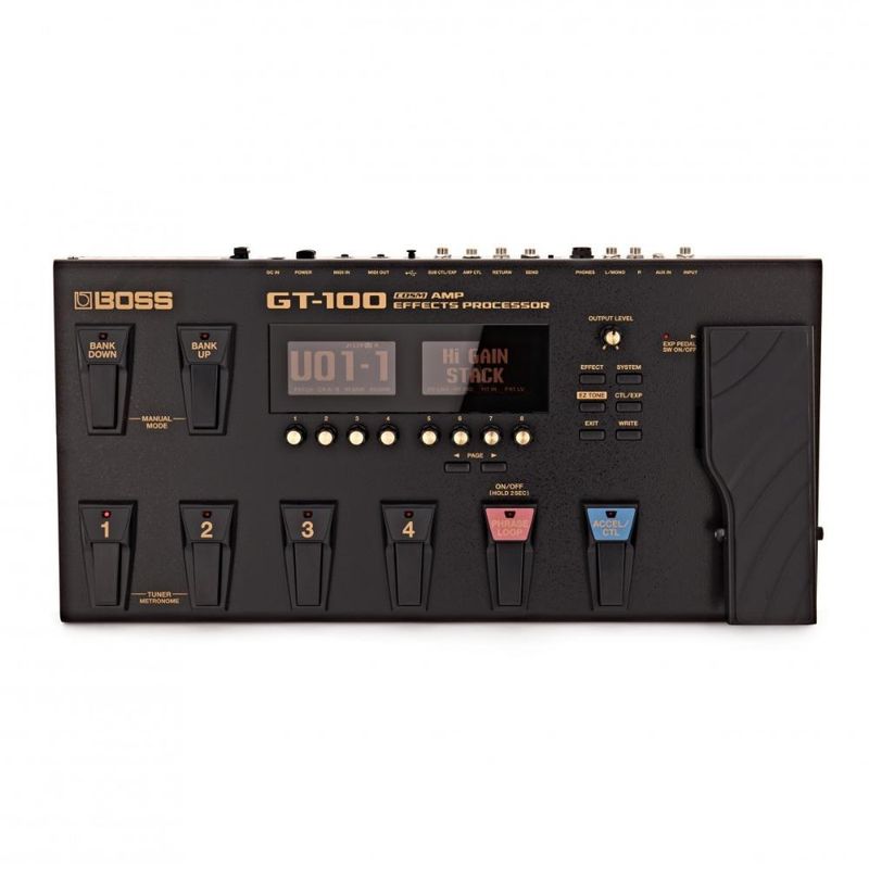 BOSS - Pedalera Multiefecto Boss GT-100 - Negro