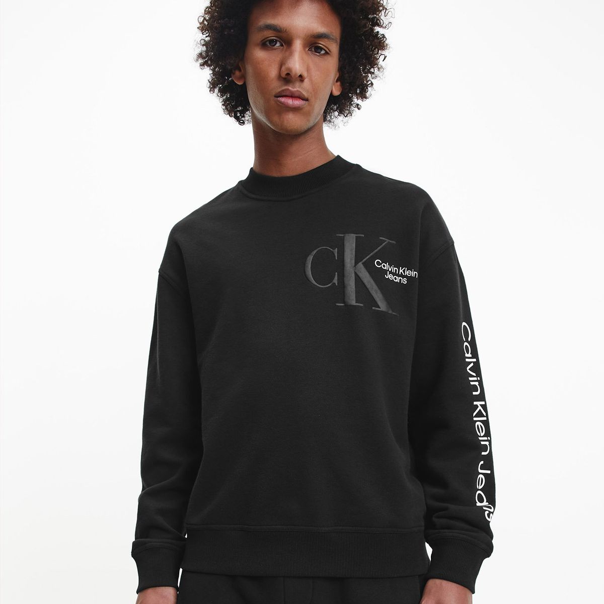 CALVIN KLEIN - Polerón Dynamic Negro Calvin Klein