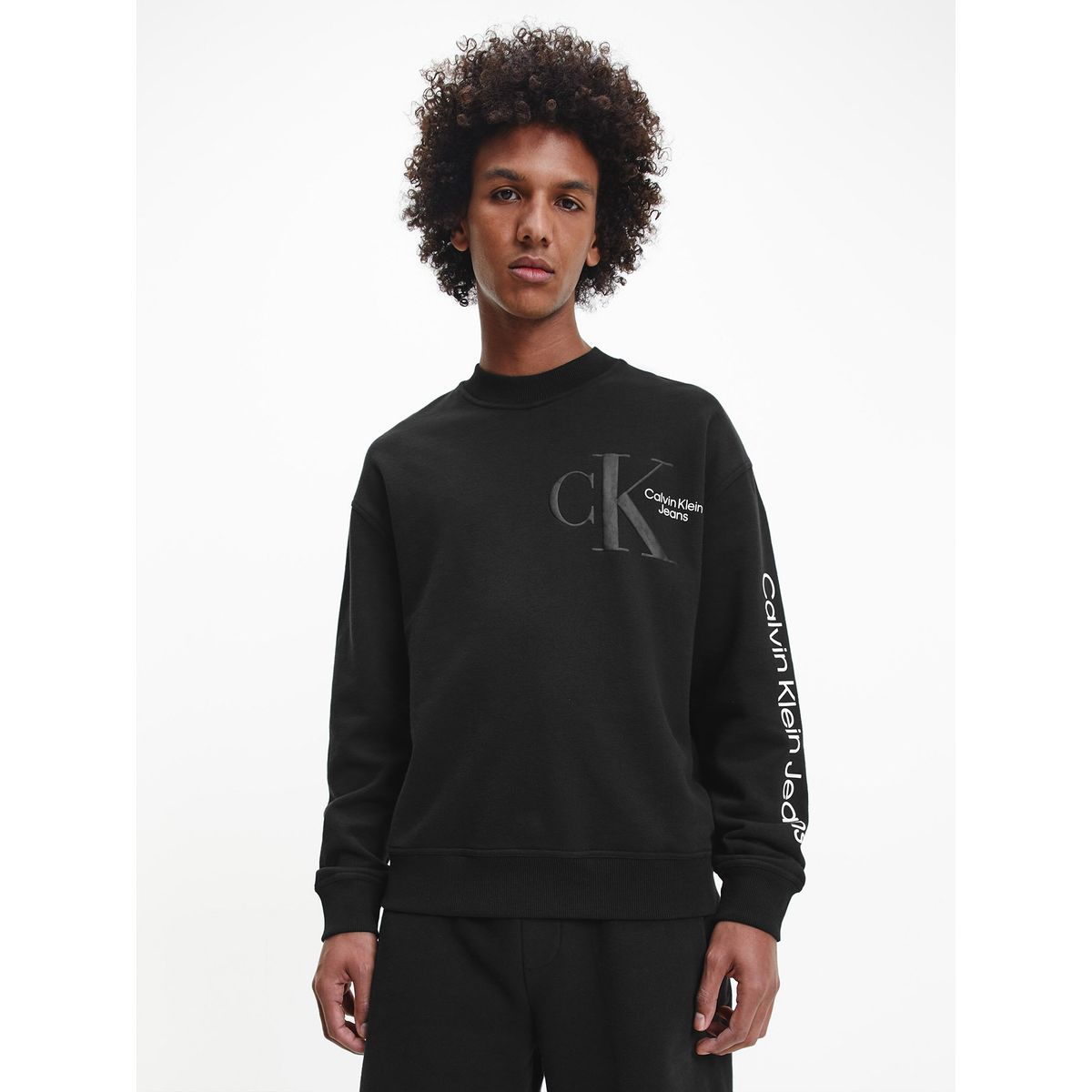 CALVIN KLEIN - Polerón Dynamic Negro Calvin Klein