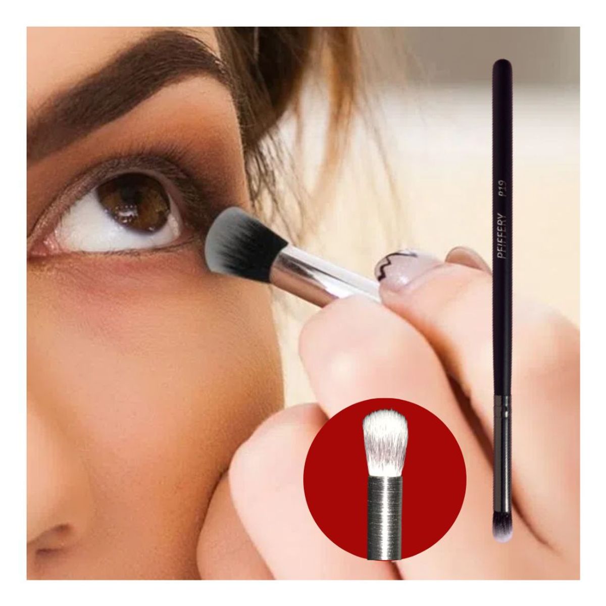 PFIFFERY - Brocha profesional DIFUMINADORA pfiffery