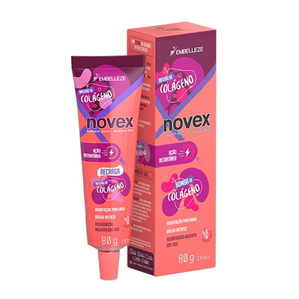 NOVEX - Tratamiento Novex Recarga Infusao De Colágeno 80gr
