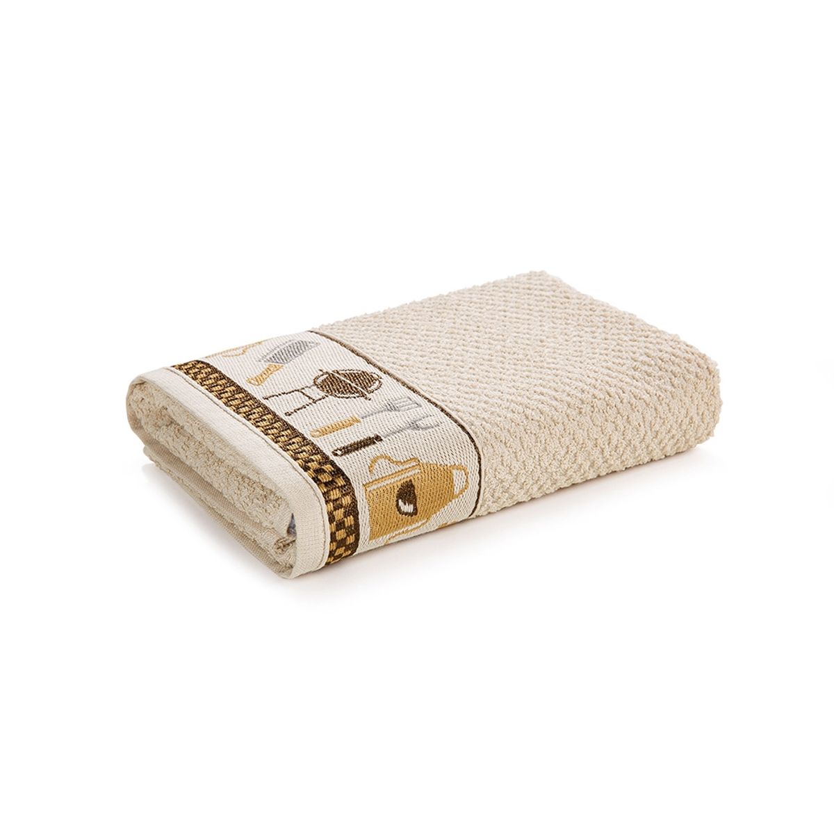KARSTEN - Paño de cocina Karsten Churrasqueiro Beige