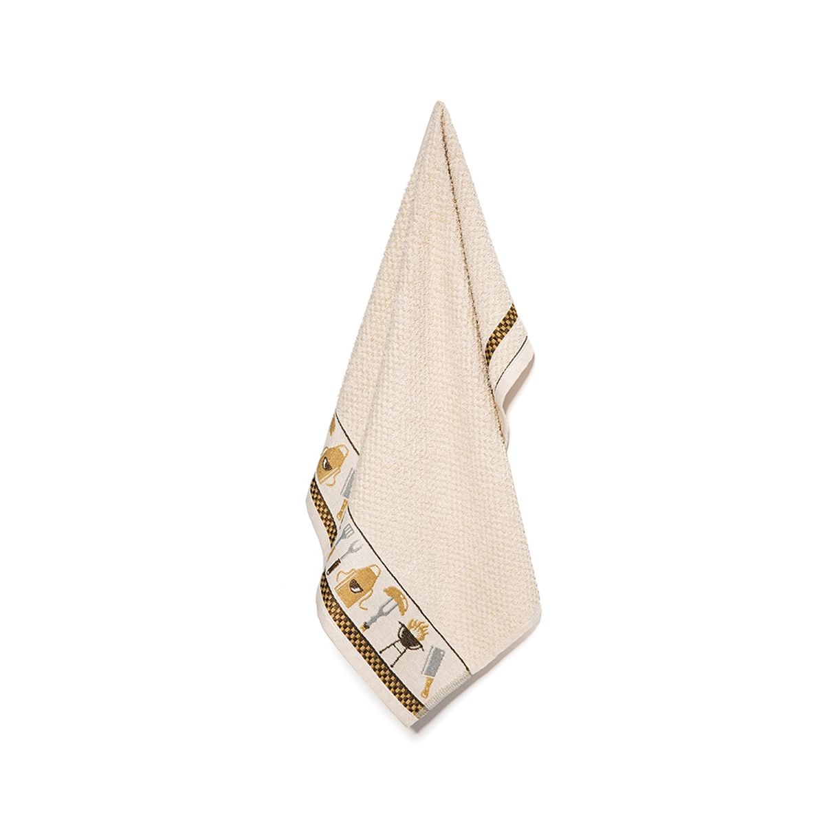 KARSTEN - Paño de cocina Karsten Churrasqueiro Beige