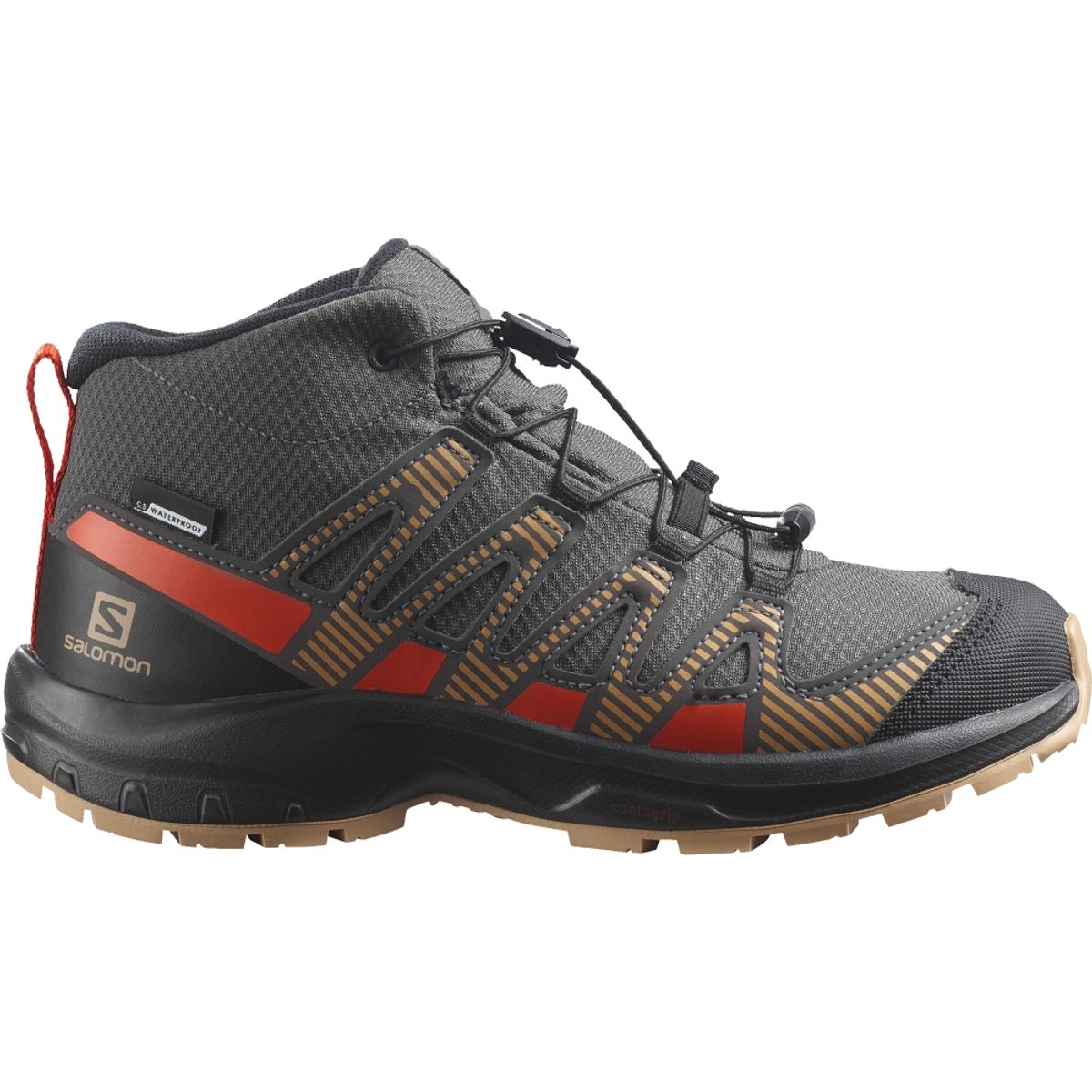 SALOMON - Zapatilla Niño XA Pro V8 Mid Cswp Negro Salomon