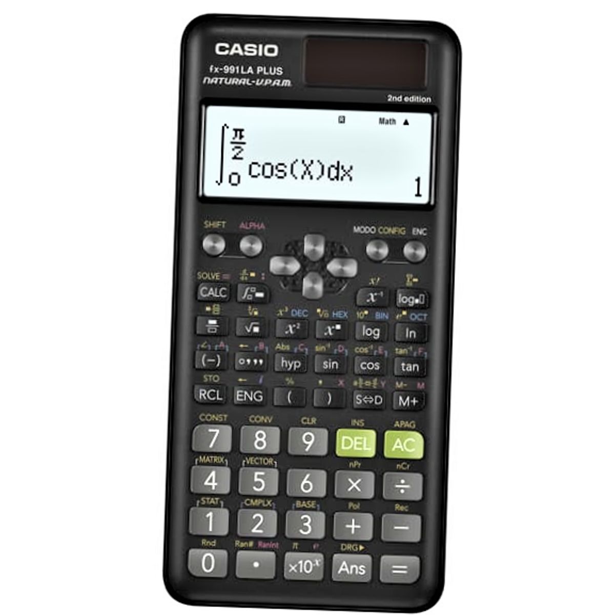 CASIO - Calculadora Casio Cientifica FX-991LA Plus 2 + 417 Funciones