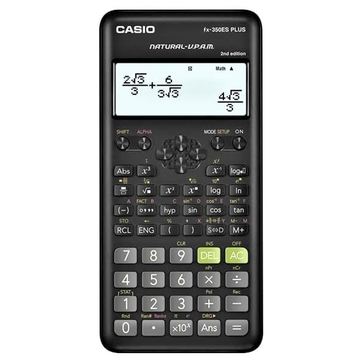 CASIO - Calculadora Casio Cientifica FX-350ES Plus2 +252 Funciones
