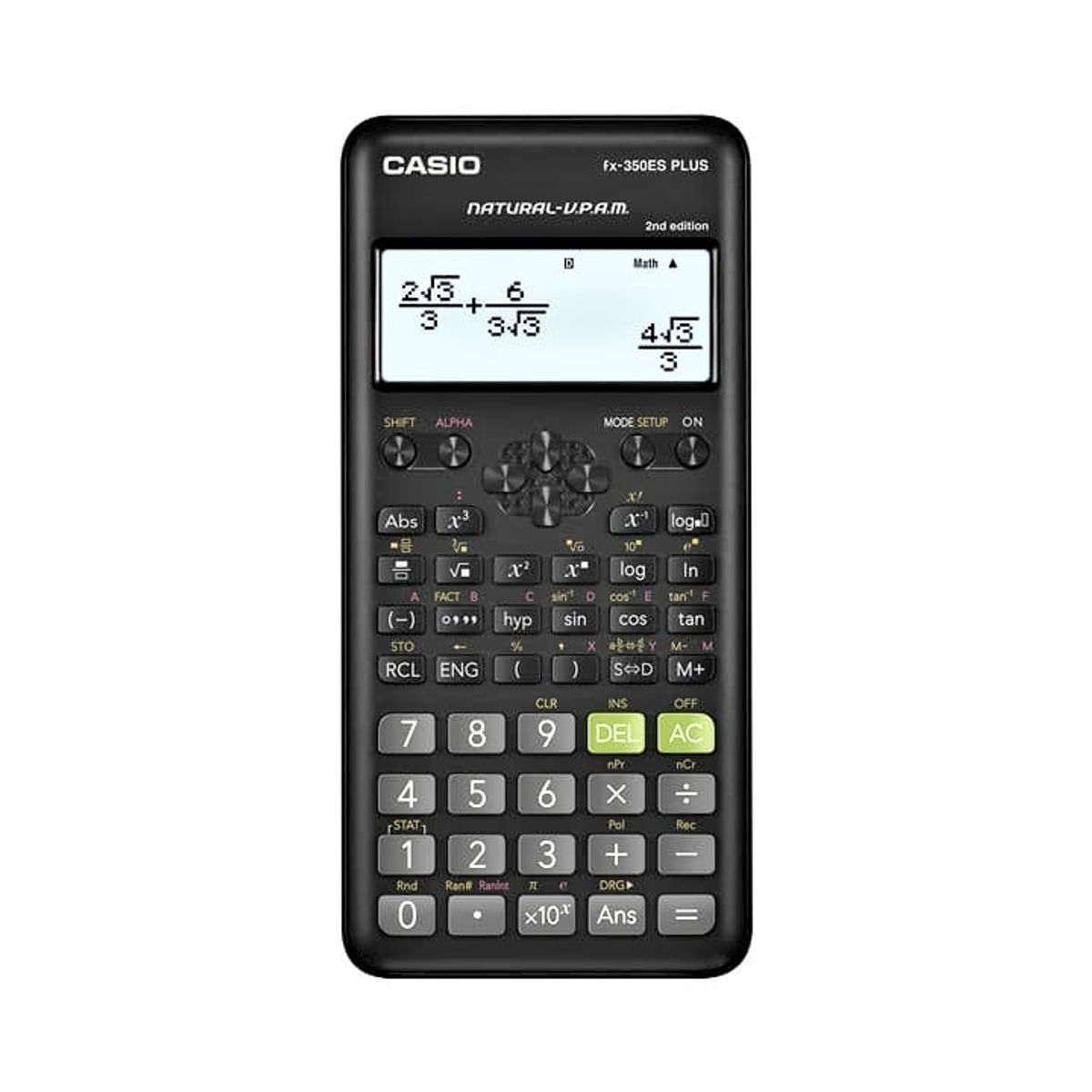 CASIO - Calculadora Casio Cientifica FX-350ES Plus2 +252 Funciones
