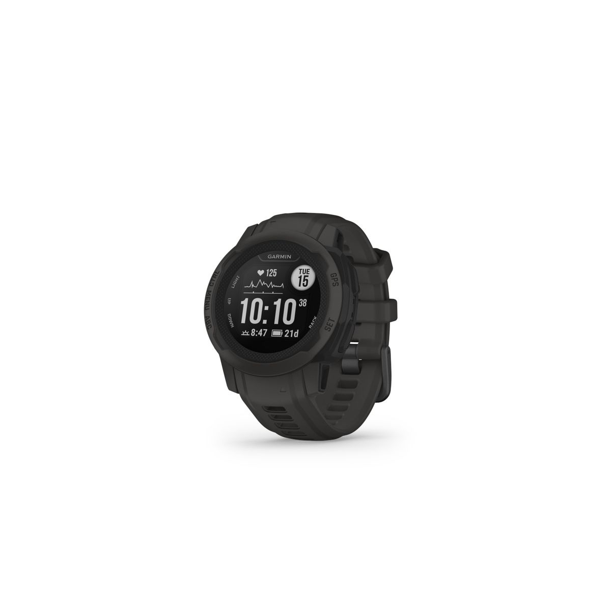 GARMIN - Smartwatch Instinct 2S Solar Graphite GARMIN