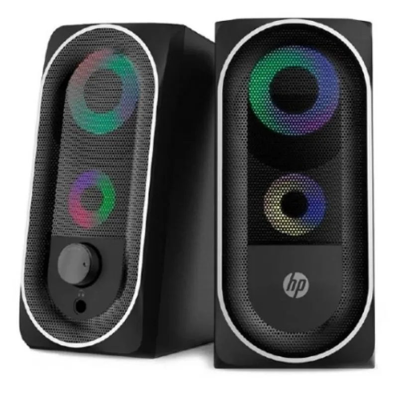 HP - Parlantes Gamer RGB Para PC Negro DHE-6001 HP