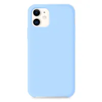 Carcasa Silicona para iPhone 11 Celeste