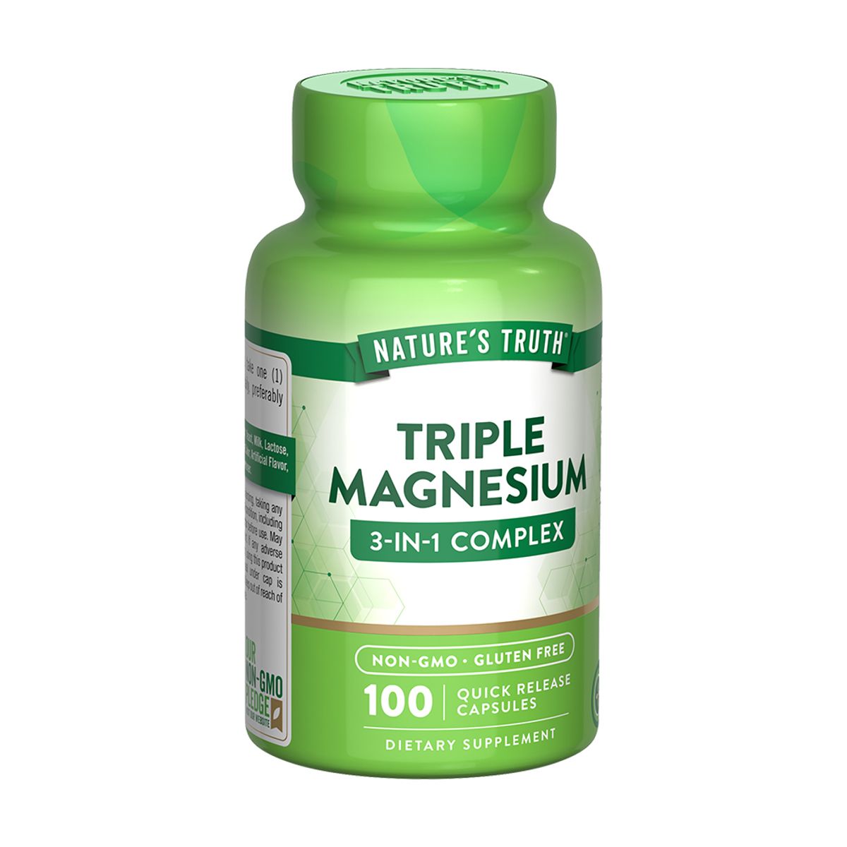 NATURE'S TRUTH - Triple Magnesium Complex 400 Mg 100 Caps NATURE'S TRUTH