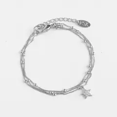 PSK JOYAS - Pulsera mujer plata Shine