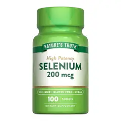 NATURE'S TRUTH - Selenio 200 Mcg 100 Tabletas