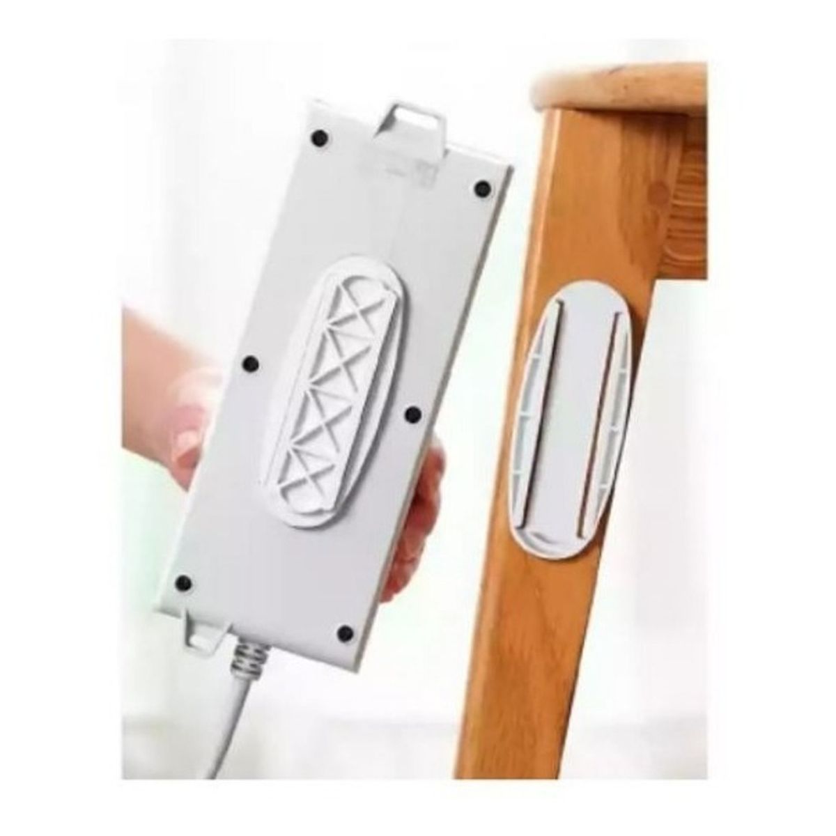 OEM - Soporte Zapatilla Montaje En Pared Organizador De Cables