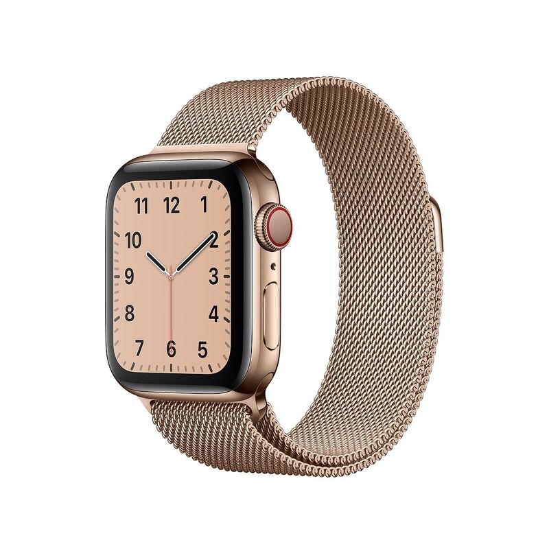 GENERICO - Correa Metálica Rose Gold para Apple Watch de 38