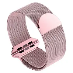 GENERICO - Correa Metálica Rose Gold para Apple Watch de 41 mm