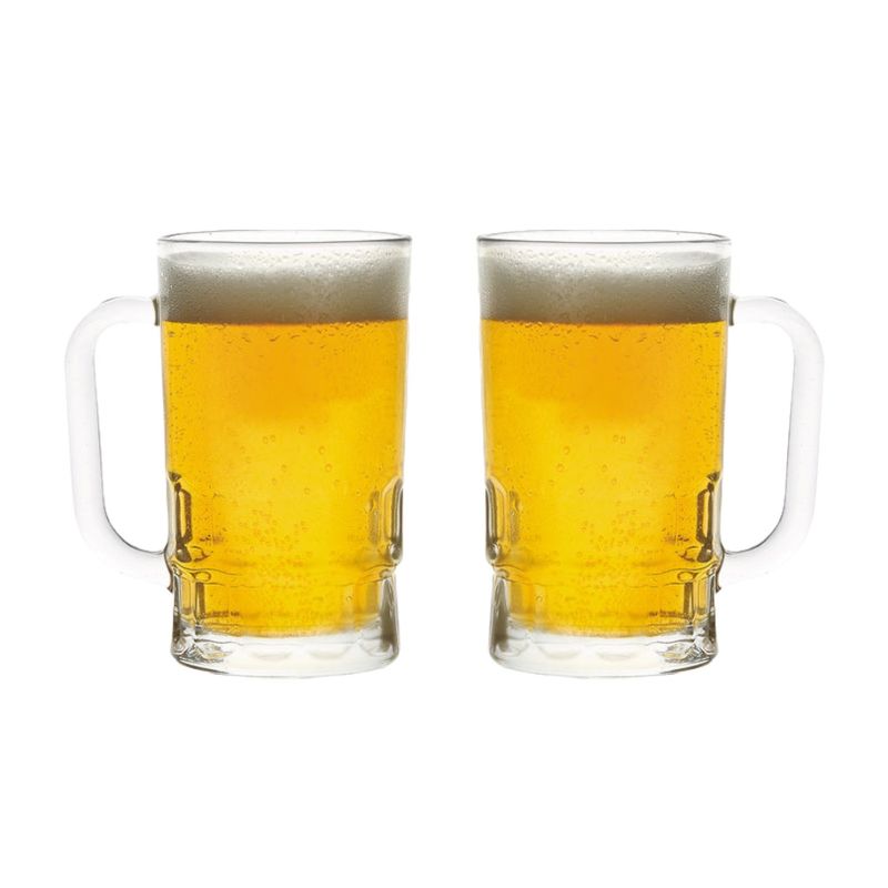 GARBO GLASSWARE - set de 2 Vasos de cerveza Irlanda 550ml