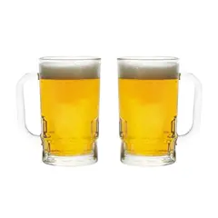 GARBO GLASSWARE - Set de 2 Vasos de cerveza Irlanda 550ml