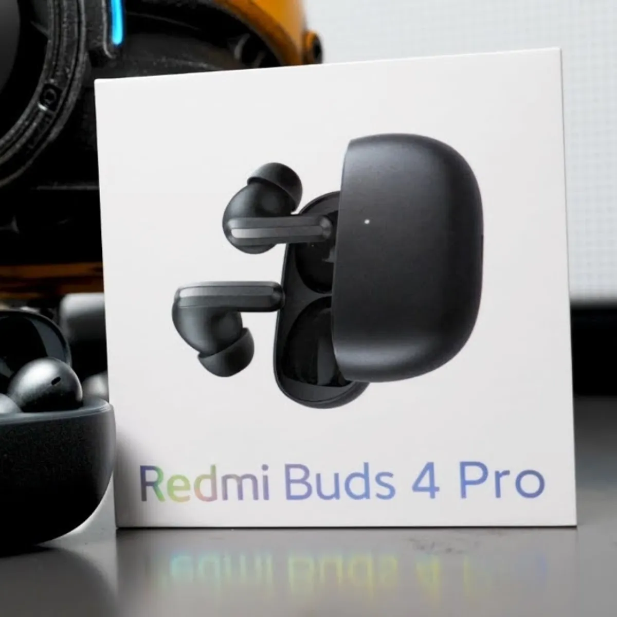 XIAOMI - Xiaomi Redmi Buds 4 Pro con cancelación de ruido (ANC) Negro