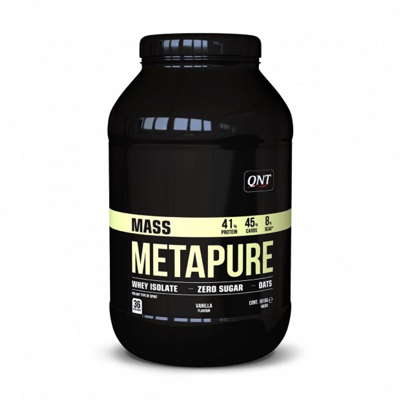 QNT - Proteína Metapure Whey Isolate Mass Gainer 1,8 Kgs Vainilla