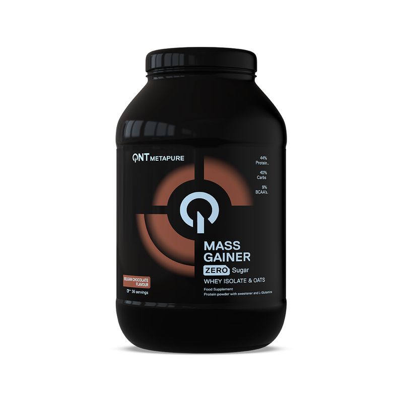QNT - Proteina Metapure Whey Isolate Mass Gainer 1,8 Kg Chocolate QNT