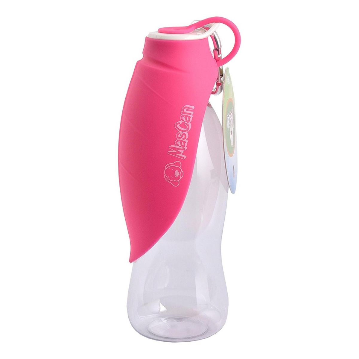 MASCAN - Bebedero Portátil Hoja Std Fucsia