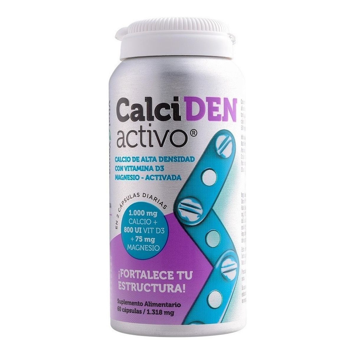 VITAL AND YOUNG - Calcio De Alta Densidad Con Vitamina D3 + Magnesio.