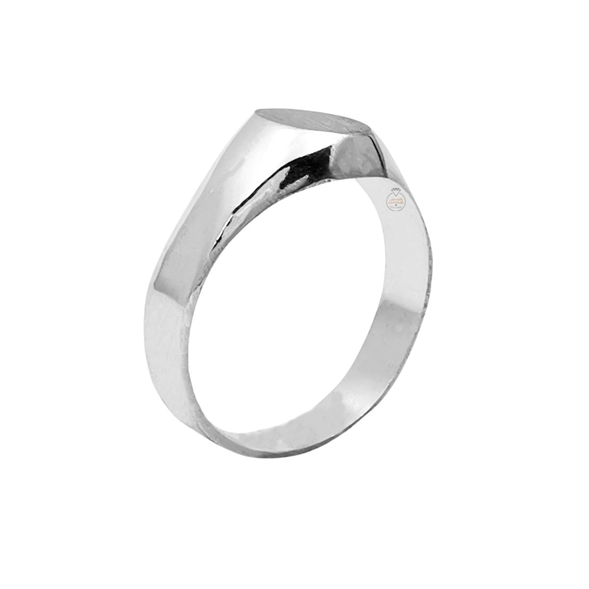 JOYAS MYTOKE - Anillo Sello Plata Nacional Ovalado Hombre Mujer