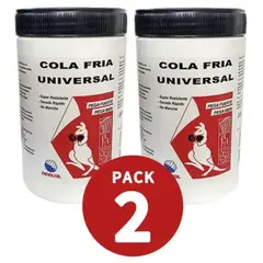 GENERICO - Cola Fría Universal Blanca Dideval 1kg Pack 2 Unidades