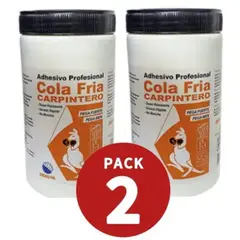 GENERICO - Cola Fria Carpintero Blanca Dideval 1kg Pack 2 Unidades.