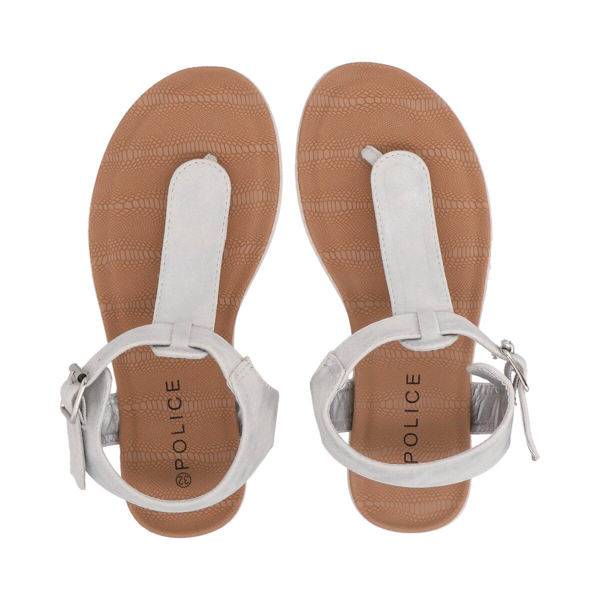 POLICE - Sandalia Jelly Kids Blanco