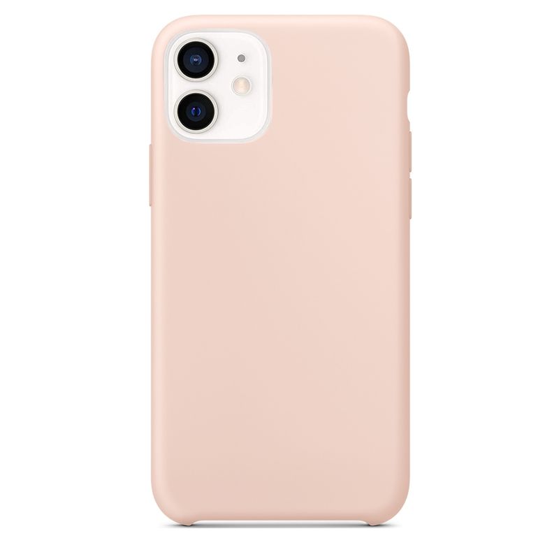 GENERICO - Carcasa Silicona iPhone 11 Rosa Palo