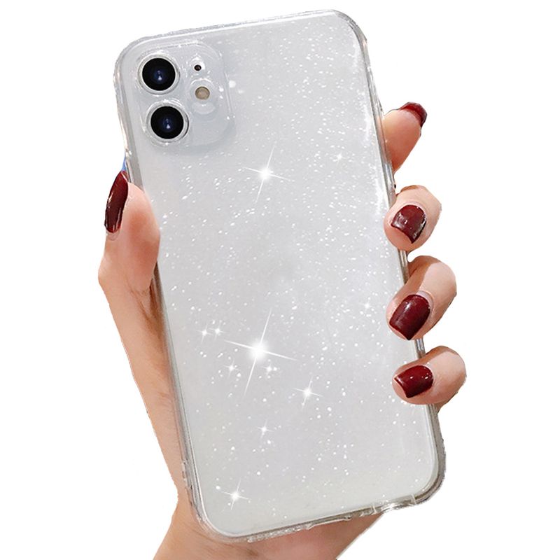 GENERICO - Carcasa Candy Brillo Silicona Para iPhone 13 / 14 Transparente