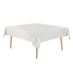KARSTEN - Mantel Sienna 180 x 180 Blanco