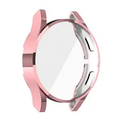 GENERICO - Protector Carcasa Glass Galaxy Watch 4 44mm Pink Rose