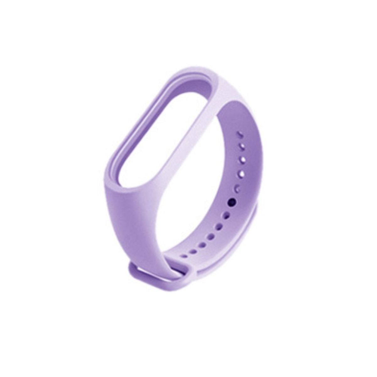 BANANA TIENDA - Correa De Silicona Colores Compatible con Xiaomi Mi Band 5 Y 6 Lila